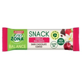 ENERZONA Barre snack vanille fruits roug 33 g