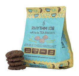 RHYTHM108 Double Choco-Hazelnut Biscuit sach 135 g