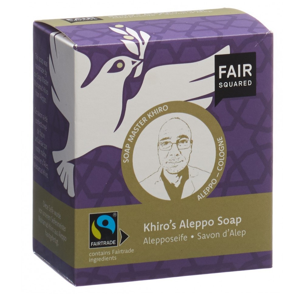 FAIR SQUARED Khiro's Aleppo Seife 200 g