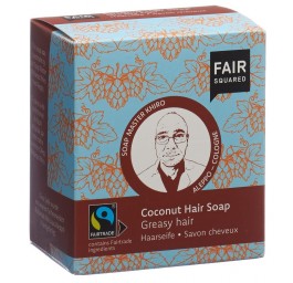 FAIR SQUARED Hair Soap Coco Greasy Hair 2 x 80 g