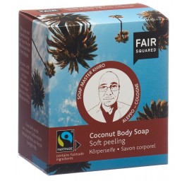 FAIR SQUARED Body Soap Coco Soft Peeling 2 x 80 g