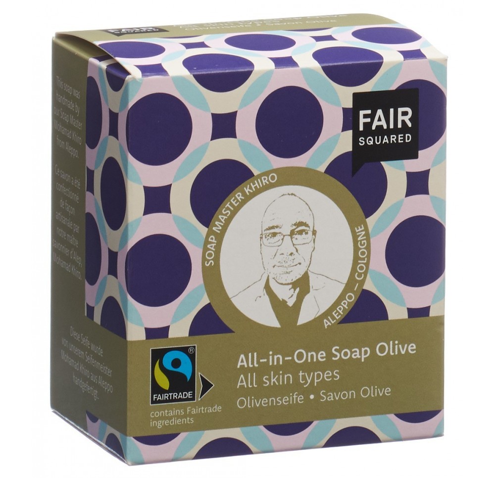 FAIR SQUARED All in One Soap Olive 2 x 80 g