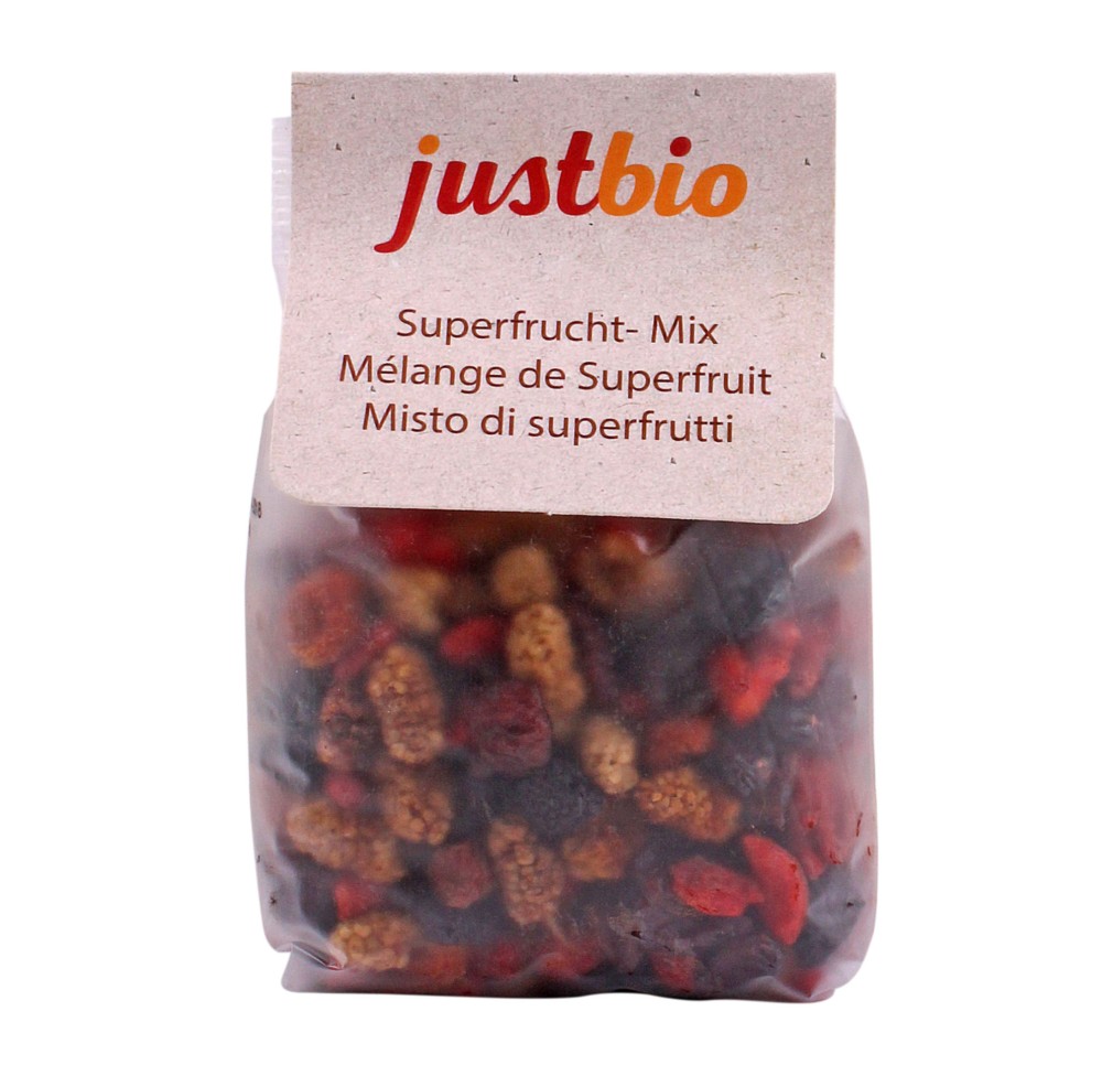 JUSTBIO Mélange de Superfruit 175 g JUSTBIO Mélange de Superfruit 175 g
