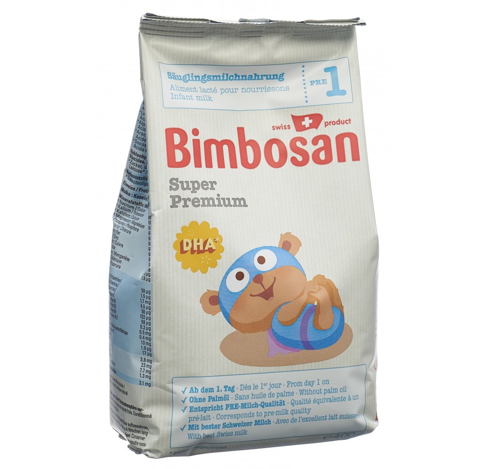 BIMBOSAN Super Premium 1 nourriss rech 400 g