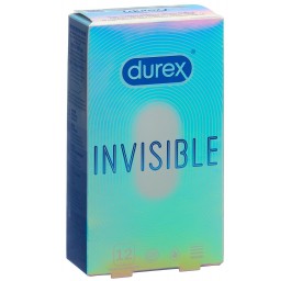 DUREX Invisible préservatif 12 pce