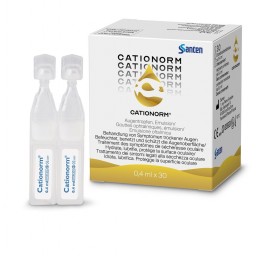 CATIONORM émulsion ophtalmique UD 30 x 0.4 ml