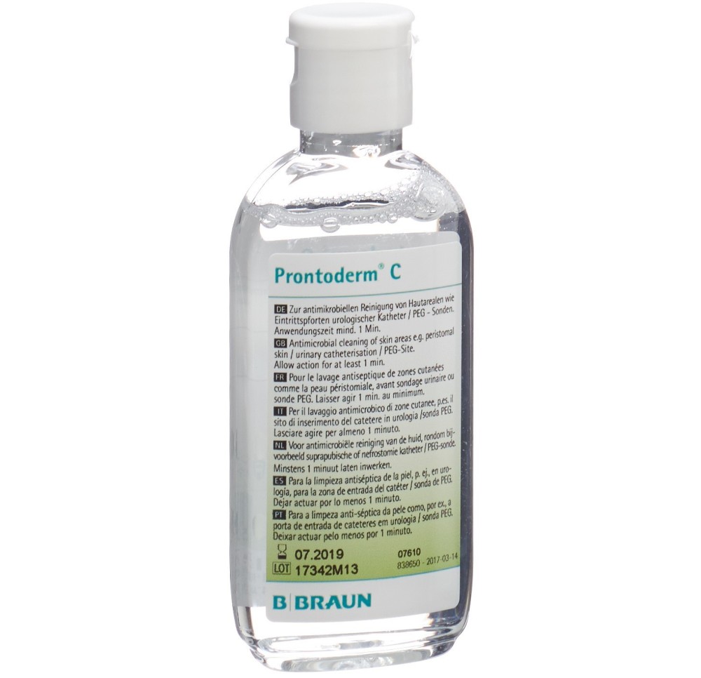 PRONTODERM C sol fl oval 75 ml