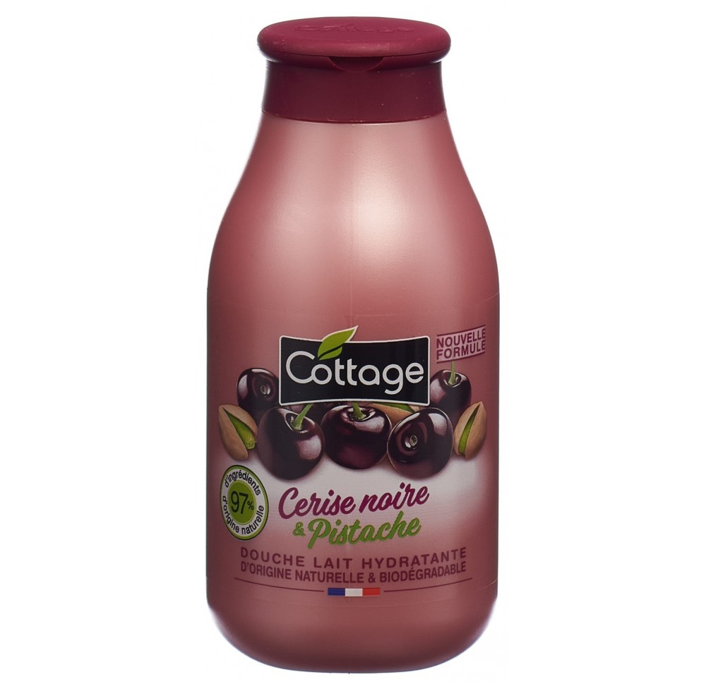 COTTAGE Douche Lait Cerise noire Pista fl 250 ml