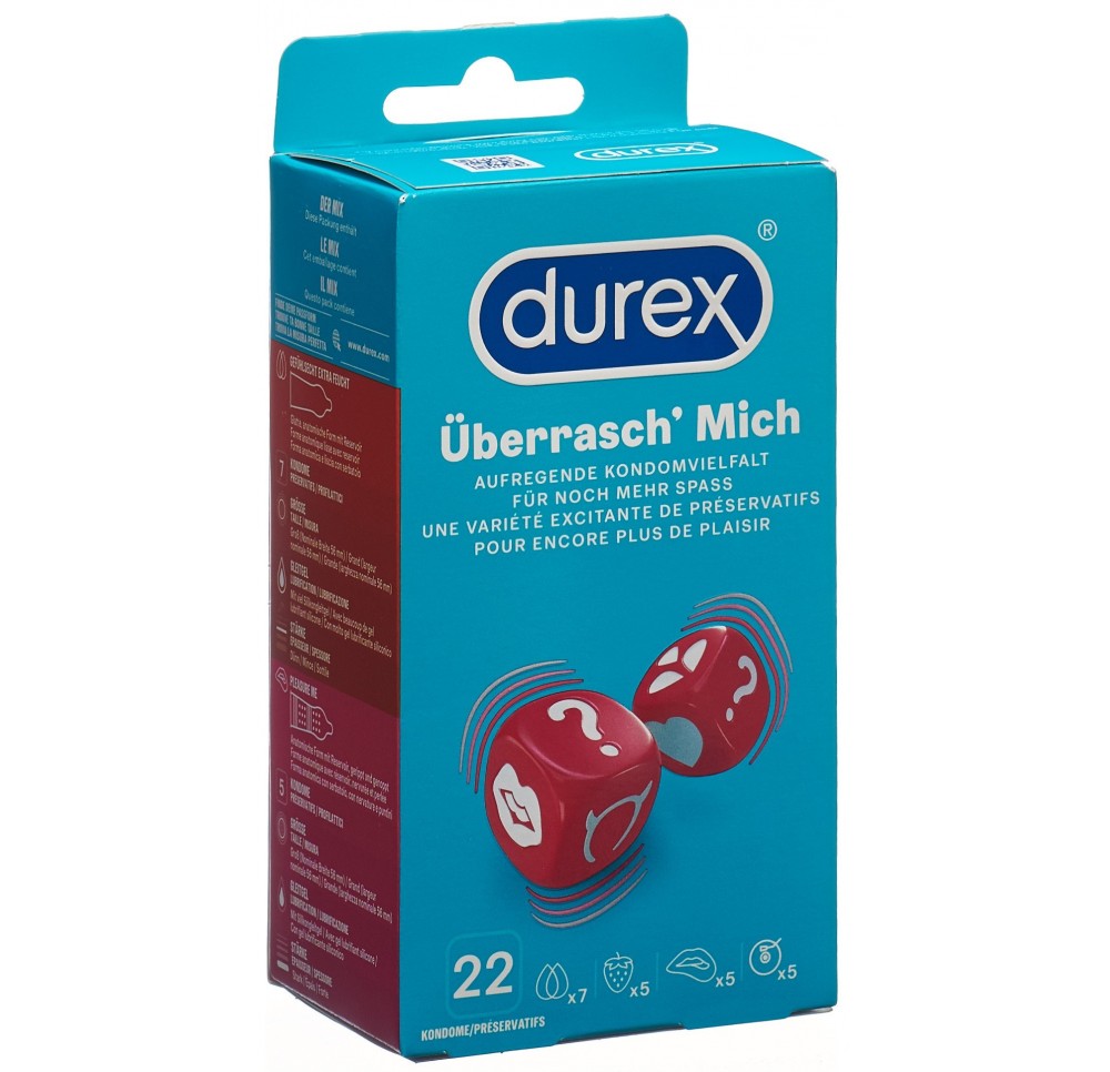 DUREX Überrasch' mich préservatif 22 pce