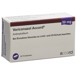 VORICONAZOL Accord cpr pell 50 mg 56 pce