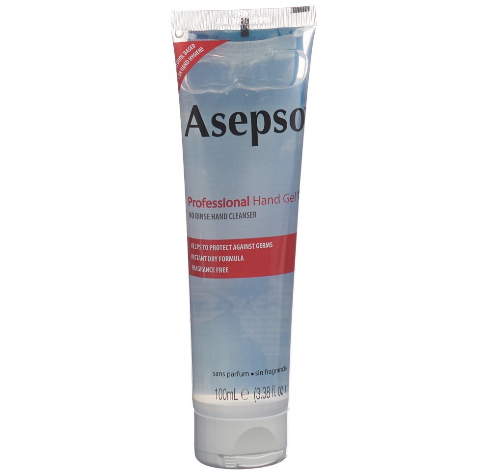 ASEPSO Gel pour les mains Professionnel tb 100 ml