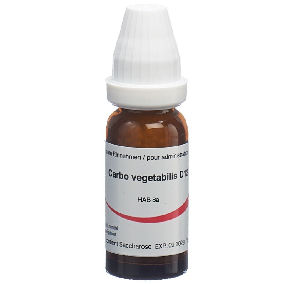OMIDA carbo vegetabilis glob 12 D 14 g