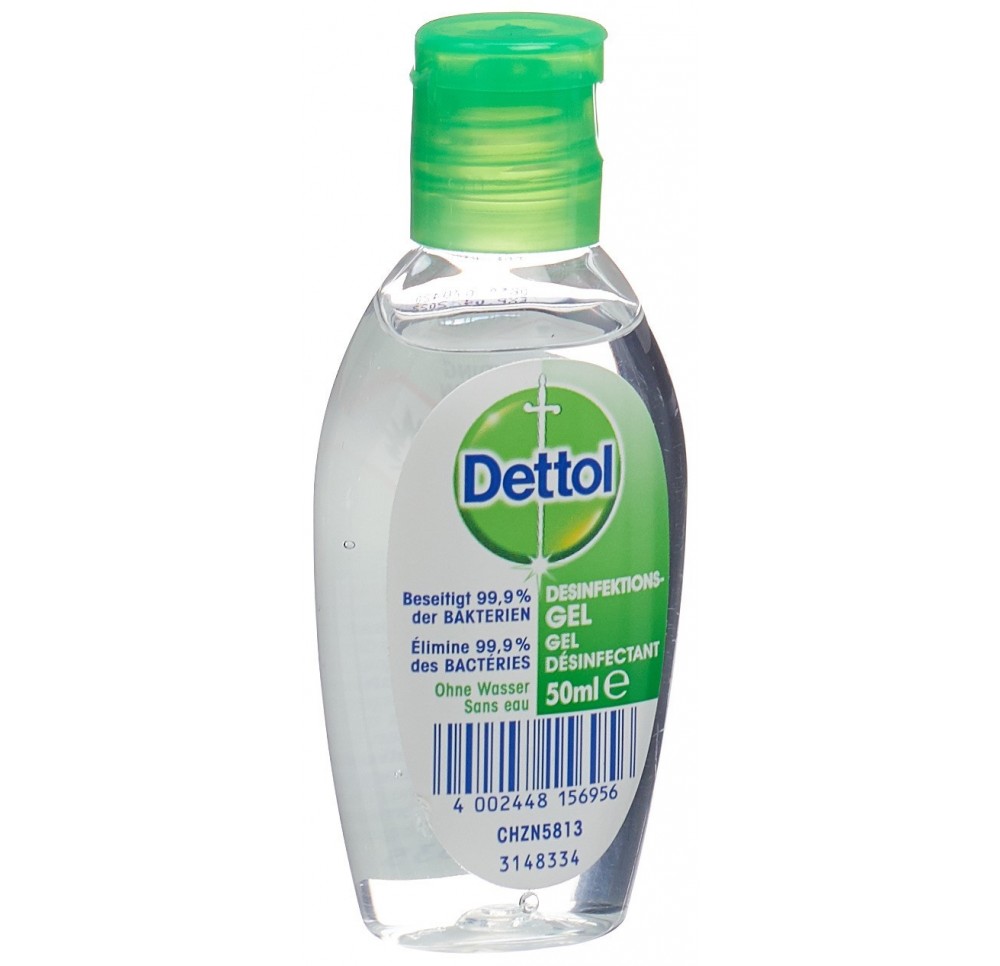 DETTOL gel désinfection mains camomil&lotus 50 ml