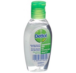 DETTOL gel désinfection mains camomil&lotus 50 ml