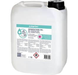 MARTEC Gel désinfectant pour mains bidon 5000 ml