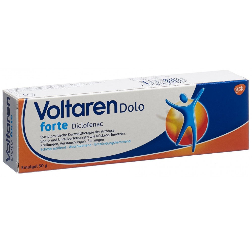 VOLTAREN DOLO forte émulgel tb 50 g