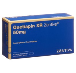 QUETIAPIN XR Zentiva cpr ret 50 mg 60 pce