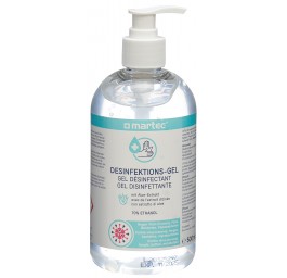 MARTEC Gel désinfectant pour mains pompe 500 ml