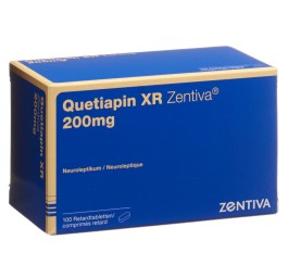 QUETIAPIN XR Zentiva cpr ret 200 mg 100 pce