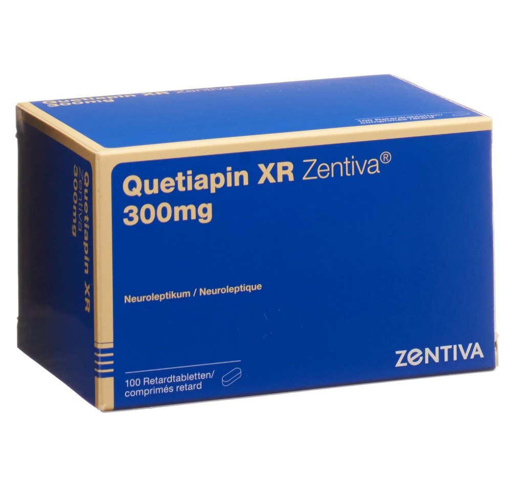 QUETIAPIN XR Zentiva cpr ret 300 mg 100 pce QUETIAPIN XR Zentiva cpr ret 300 mg 100 pce