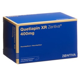QUETIAPIN XR Zentiva cpr ret 400 mg 100 pce