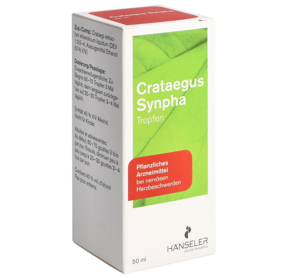 CRATAEGUS Synpha gouttes fl 50 ml