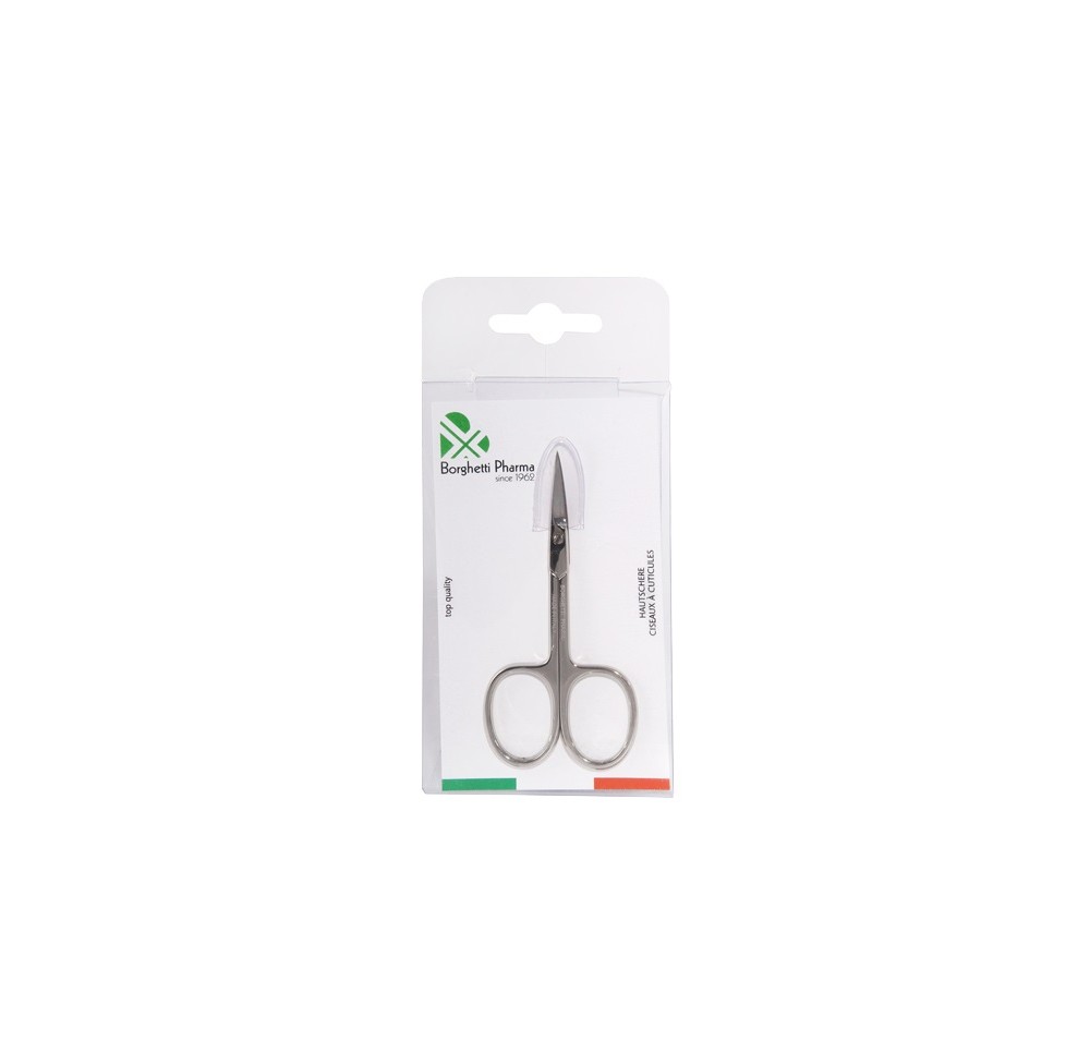 BORGHETTI Ciseaux cuticules point droi acier nick