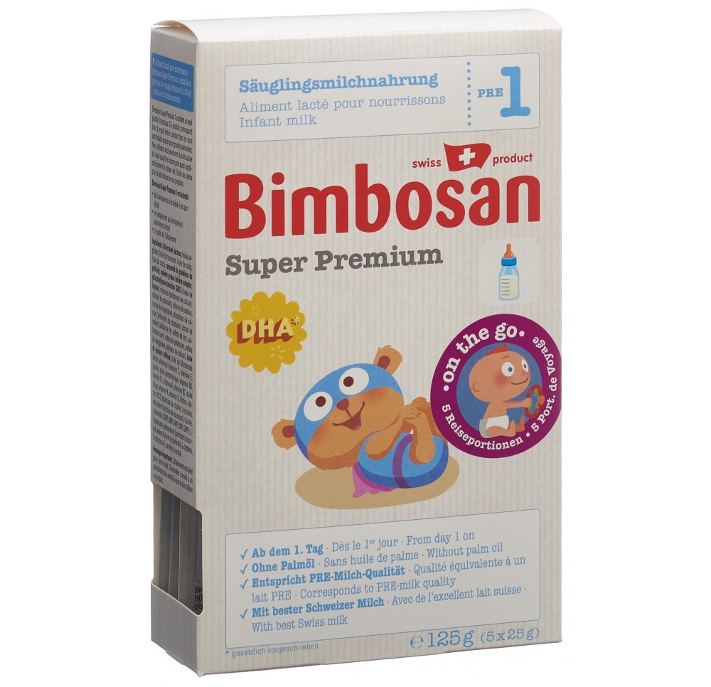 BIMBOSAN Super Premium 1 nourriss voya 5 x 25 g