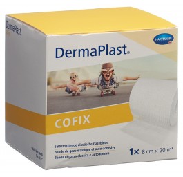 DERMAPLAST CoFix 8cmx20m blanc