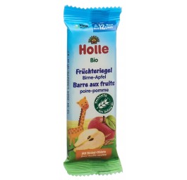 HOLLE barre fruits pomme poire bio 25 g