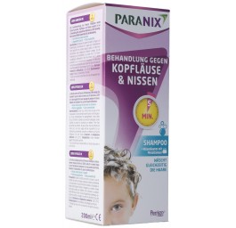 PARANIX 5 minutes shampoo traitant + peigne 200 ml