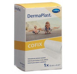 DERMAPLAST CoFix 8cmx4m blanc