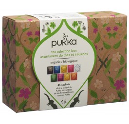 PUKKA Selection Box 2020 Thé Bio F sach 45 pce