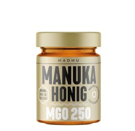 MADHU miel de manuka MGO250 (nouv) verre 250 g