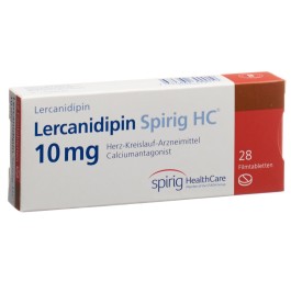LERCANIDIPIN Spirig HC cpr pell 10 mg 28 pce