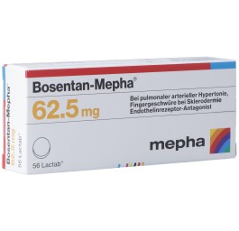 BOSENTAN Mepha cpr pell 62.5 mg 56 pce