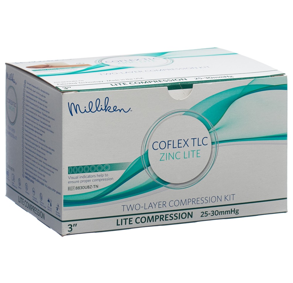 COFLEX kit compress TLC zink lite 7.62cm 25-30mmHG COFLEX kit compress TLC zink lite 7.62cm 25-30mmHG