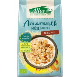 ALLOS muesli à l'amarante et aux noix 375 g