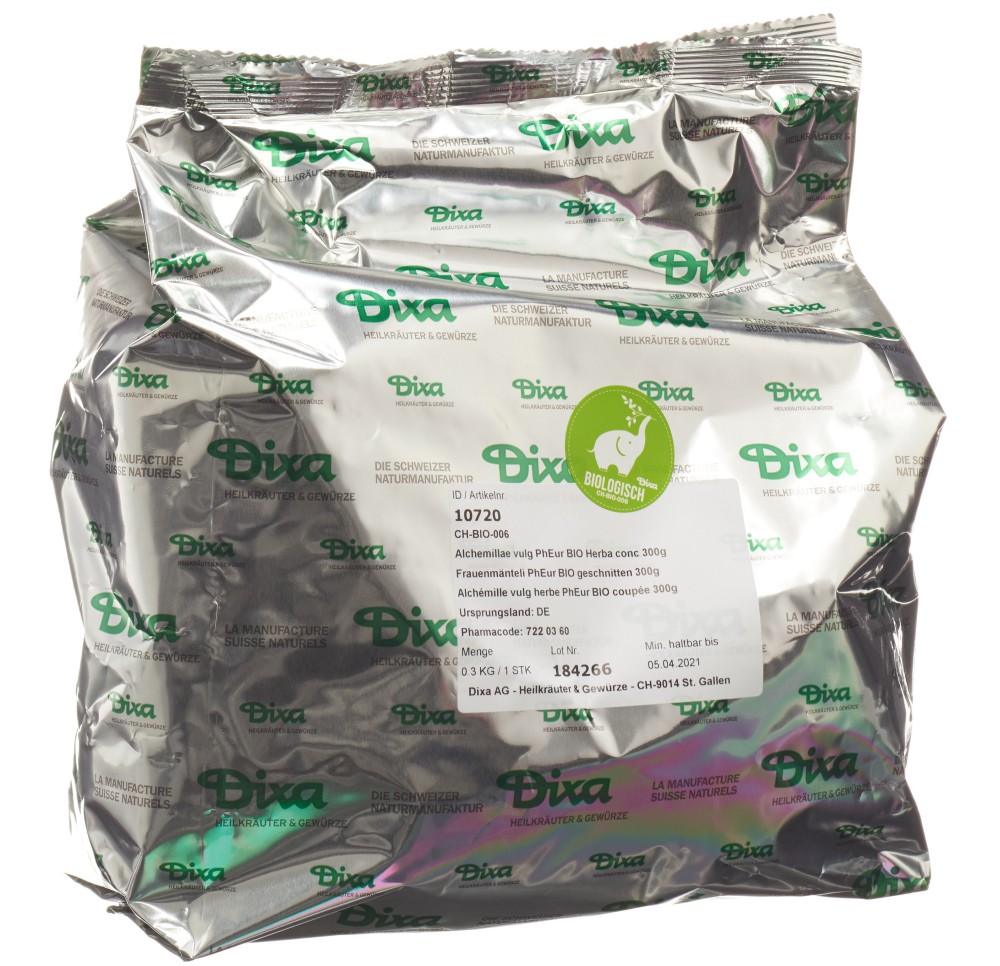 DIXA Alchémille vulg herbe PhEur BIO coupée 300 g