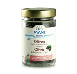 MANI Olives Kalamata au naturel cru bio 205 g