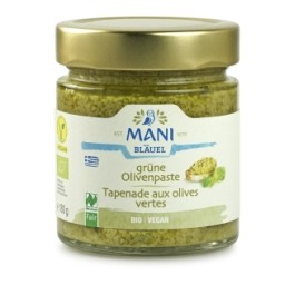 MANI Tapenade aux olives vertes bio 180 g