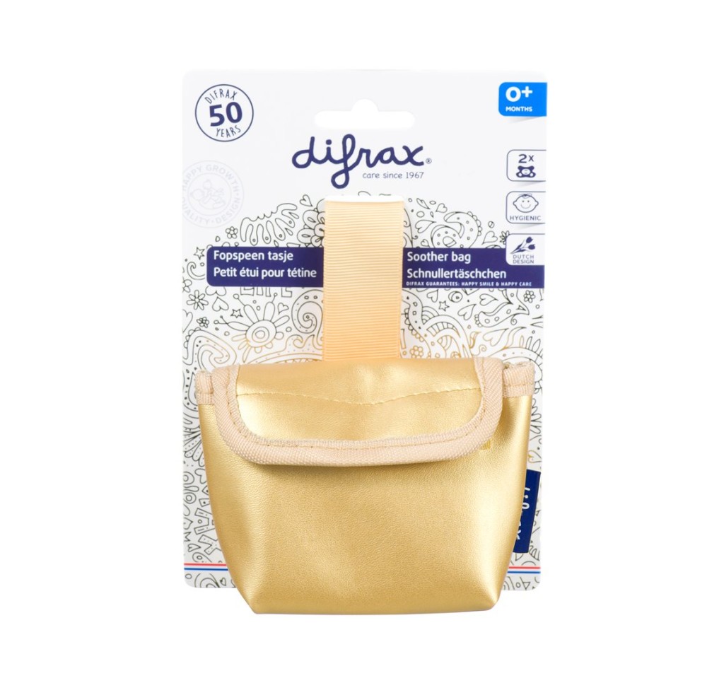 DIFRAX sac à sucette Gold