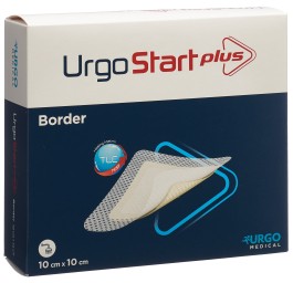 URGOSTART Plus Border pansement adh 10x10cm 10 pce
