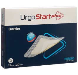 URGOSTART Plus Border pansement adh 15x20cm 10 pce