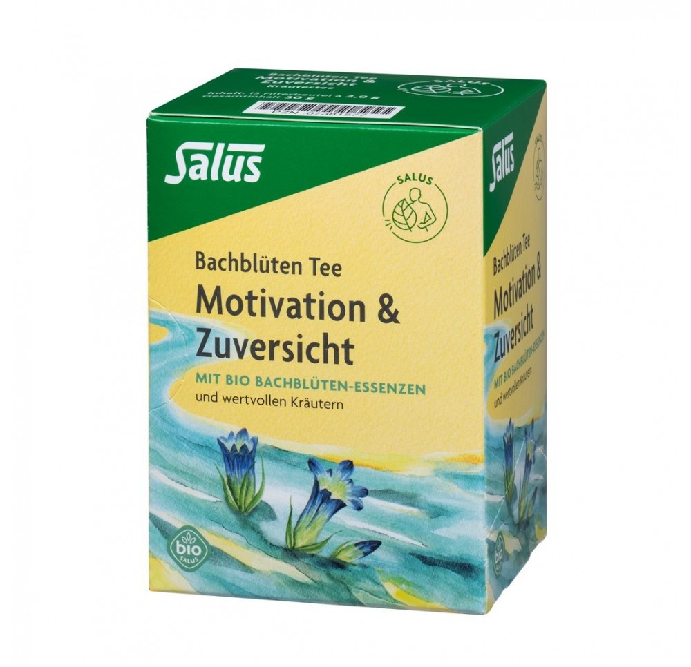 SALUS Tis Bach motivation & confia bio sach 15 pce