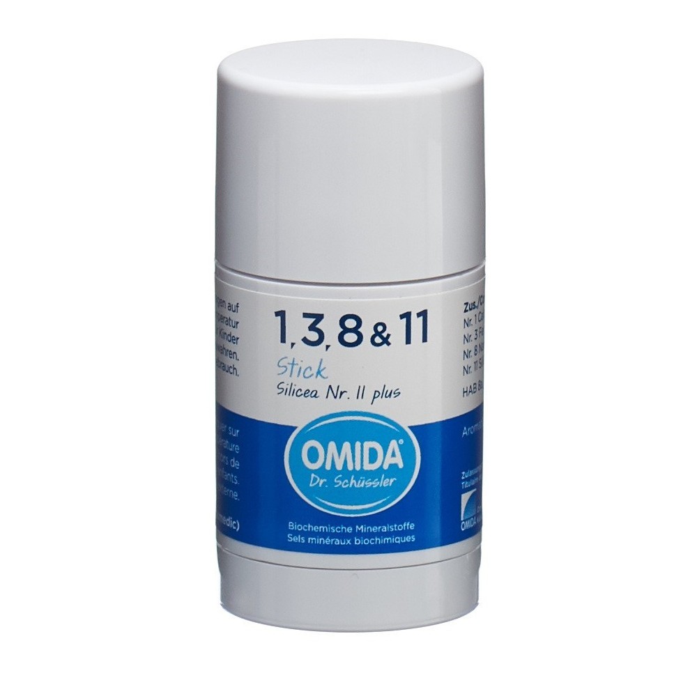 OMIDA SCHÜSSLER no11 silicea plus stick 6 D 25 ml