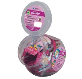 MIRADENT Xylipop Sucette fraise Bonbonnière 25pce