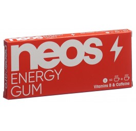 NEOS Energy Gum 100 mg caféine 8 pce