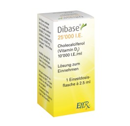 DIBASE sol 25000 UI fl 2.5 ml