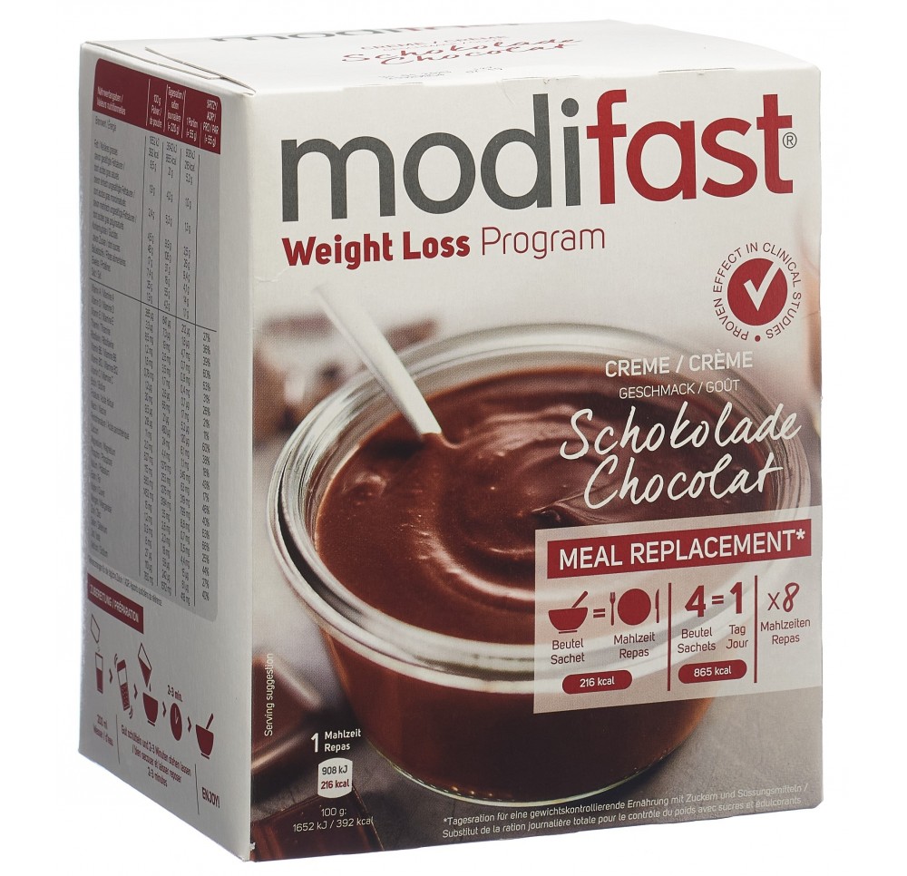 MODIFAST Programm crème chocolat 8 x 55 g